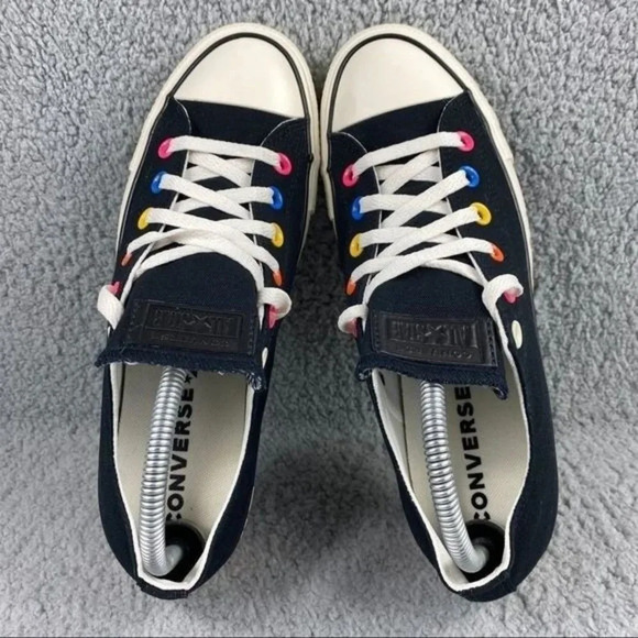 Converse sneaker chuck Taylor All Star Ox My Story Black Mens 9 Shoe Unisex - Picture 7 of 13